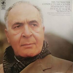 輸入LP盤 ブルーノ・ワルター/Columbia Sym　Bruckner 交響曲4番「ロマンティック」