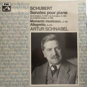 輸入LP盤 アルトゥール・シュナーベル　Schubert Pianoソナタ17,19&20番 「楽興の時」D780 ,アレグレット D915 (2LP)