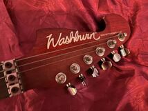 ★WASHBURN/ワッシュバーン N2 Nuno Bettencourt model エレキギター/レッドブラウン系/ソフトケース付き　中古_画像3