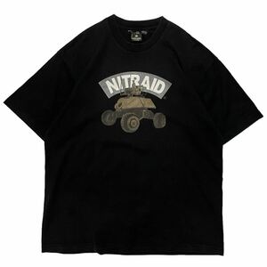  б/у одежда NITRAID Nitraid принт футболка 