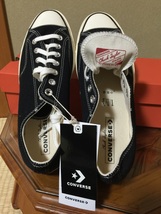 お洒落に敏感な方へ 未使用 　 コンバース　 チャックテイラー　 Chuck Taylor ７０　LOW　 BLACK 　２７センチ　 US：８．５_画像5