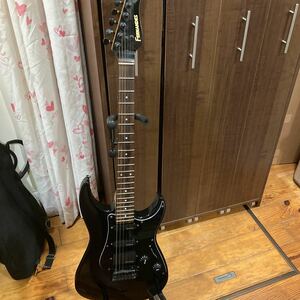 【雑貨】 エレキ ギター FERNANDES フェルナンデス ストラト タイプ 1ハム 2シングル GOTOH ゴトー ペグ 約95×30×6cm 音出し確認済み