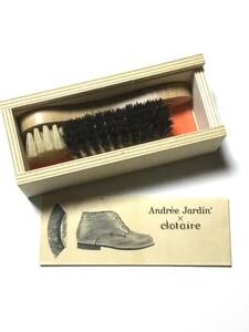 新品 Andree Jardin アンドレジャルダン シューズブラシセット フランス製 靴ブラシ clotaire