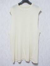 TODAYFUL トゥデイフル Cutoff Loose Tanktop カットオフルーズタンクトップ 11910636 レディース F アイボリー irmri yg4258_画像1