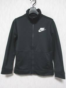 NIKE ナイキ トラックジャケット ジャージ スポーツウエア ロゴ キッズ ジュニア M 黒 irmri yg4339