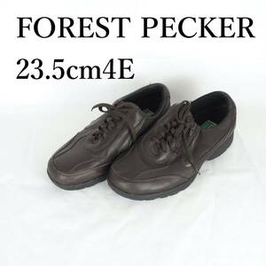 MK0324*FOREST PECKER*レディーススニーカー*23.5cm4E*こげ茶