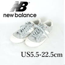 MK0430*new balance*ニューバランス*レディーススニーカー*US5.5-22.5cm*グレー_画像1