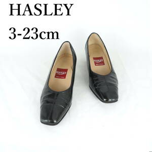 MK0525*HASLEY*レディースパンプス*3-23cm*黒