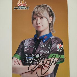 Mリーグ直筆サイン セガサミーフェニックス 東城りお