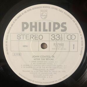 LP JOHN COATES JR ジョン・コーツ/AFTER THE BEFORE[見本盤:帯:解説:キース・ジャレットにも影響を与えたJ・コーツ'78録音ソロピアノ作品]の画像4