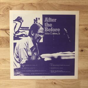 LP JOHN COATES JR ジョン・コーツ/AFTER THE BEFORE[見本盤:帯:解説:キース・ジャレットにも影響を与えたJ・コーツ'78録音ソロピアノ作品]の画像3