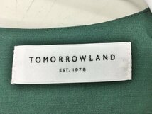トゥモローランド ワンピース 36 グリーン系 フレンチ袖 2307WT017_画像3