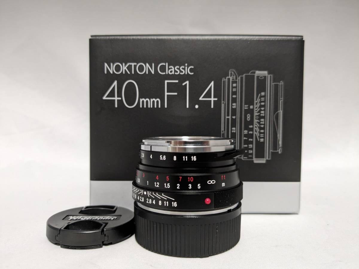 ヤフオク! -「voigtlander nokton classic 40mm f1.4」の落札相場