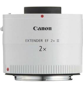 Canon エクステンダー EF2X III 新品未開封品 送料無料 キャノン スタイル φ72.0mm×52.7mm EXTENDER