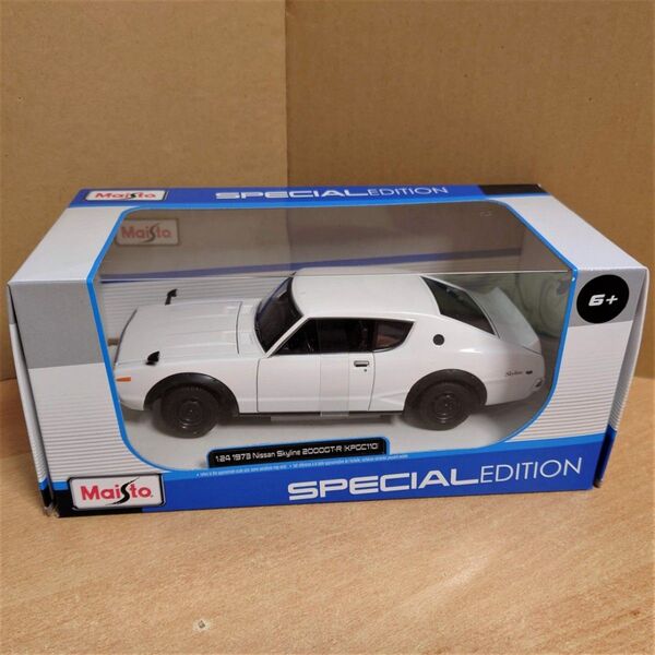 1/24 日産 スカイライン 2000GT-R ケンメリ ホワイト マイスト製