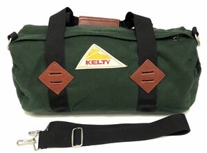 KELTY ケルティ ボストンバッグ ショルダーバッグ 6224 グリーン ウール ナイロン 良品 2WAY