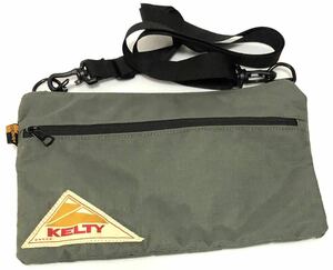 KELTY ケルティ ショルダーバッグ サコッシュ グレー ショルダーバッグ　ポーチ 2307072