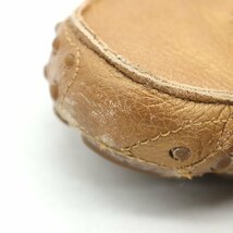 プーマ スニーカー AMOKO レザー ビンテージ ローカット スリッポン シューズ 靴 レディース 24cmサイズ ゴールド PUMA_画像2