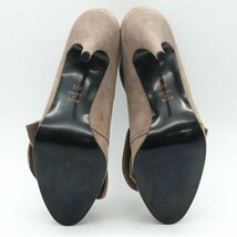 ダイアナ パンプス ブーティ スエード ハイヒール シューズ 靴 ブランド レディース 23.5cmサイズ グレー DIANA_画像6