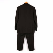 ジュンメン スーツ セットアップ 上下セット 無地 ジャケット パンツ ウール100% 日本製 メンズ Mサイズ ブラウン JUNMEN_画像6