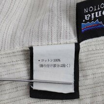 パタゴニア シャツ 半袖 ストライプ オーガニックコットン100% トップス アウトドア レディース Mサイズ アイボリー patagonia_画像7