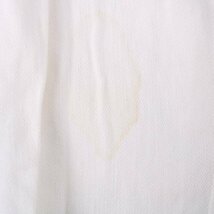 ラルフローレン シャツ ブラウス 半袖 無地 カットソー トップス コットン100％ レディース 11サイズ ホワイト RALPH LAUREN_画像3