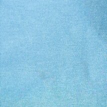 バーバリーブルーレーベル Tシャツ 半袖 ラウンドネック トップス コットン100％ レディース Mサイズ ブルー BURBERRY BLUE LABEL_画像3