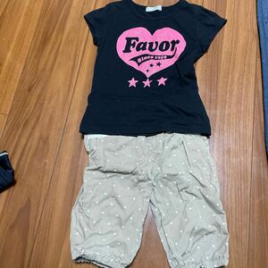 半袖Tシャツ ショートパンツ　セット