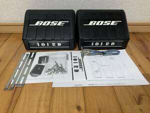 即決超美品★車載リア据置型スピーカー★ ボーズ/BOSE 101 RD ★説明書付 ★10日間保証