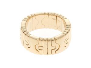 BVLGARI BVLGARY ring pa Len tesi18YG/ yellow gold approximately 12 number ~13 number [472]AH