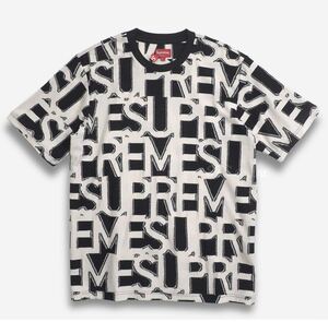 新品未使用★sサイズ★Supreme Spellout S/S Top BLACK★シュプリーム 半袖