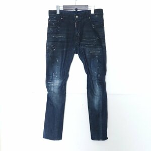 DSQUARED2 TIDY BIKER JEAN バイカーデニムパンツ サイズ44 インディゴ S74LB0020 S30342 ディースクエアード