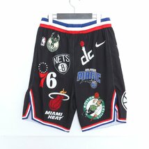 シュプリーム ナイキ SUPREME × NIKE × NBA 18SS Authentic Short オーセンティックショーツ ハーフパンツ バスケットボール ブラック 34_画像1