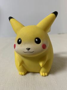 ポケットモンスター 手のひら ピカチュウ フィギュア/ポケモン/レトロ/軽く通電のみ確認/部品取り用/小傷汚れ等経年/ジャンク扱い