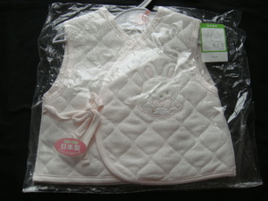  baby vest |<*HELLO~... Chan * size :50~70( annual material / made in Japan ) pink >*.[ new goods ]