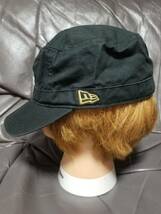 NEW ERA　ワークキャップ　黒_画像2