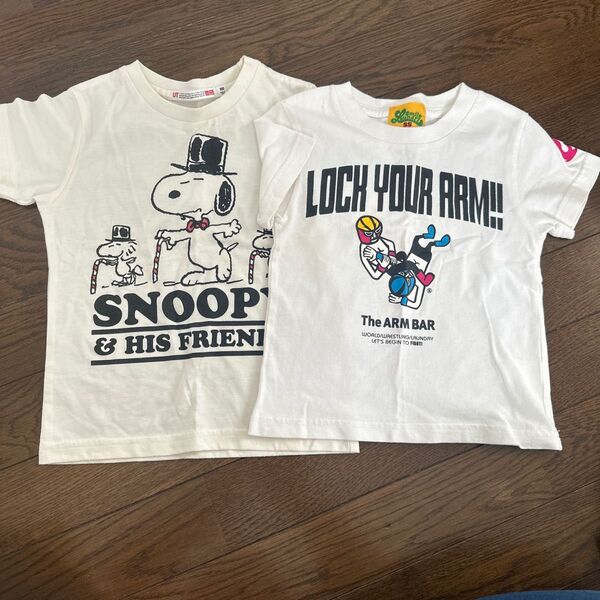 半袖Tシャツ スヌーピー プロレス ルチャリブレ ランドリー
