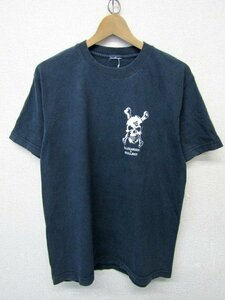 V1935：ELLEGARDEN SKULLSHIT エルレガーデン スカルシット 半袖シャツ 半袖カットソー 黒 バンドTシャツ エルレ:35