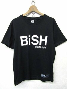 V2013：BISH × GU 半袖Tシャツ 半袖カットソー 黒 L バンドTシャツ:35