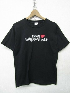 V2014：aiko アイコ LOVE LIKE POP VOL.9 半袖Tシャツ 半袖カットソー 黒 チビ バンドTシャツ:35