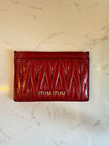 miumiu カードケース 名刺入れ
