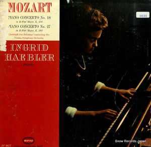 イングリット・ヘブラー mozart; piano concerto no.18 b-flat major k.456 LC3677