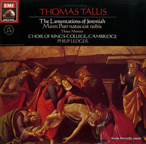 フィリップ・レッジャー tallis; the lamentations of jeremiah ASD4285