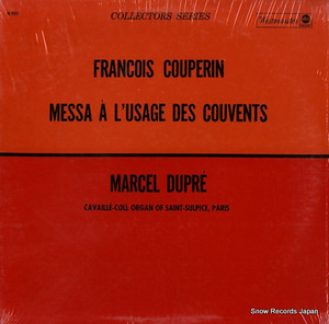 マルセル・デュプレ couperin; messa a l'usage des couvents W-9351