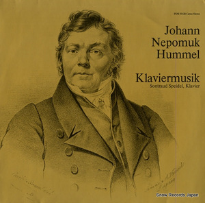 ソントラウト・シュパイデル hummel; klaviermusik FSM53120