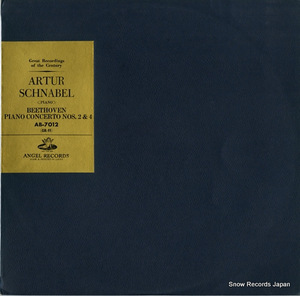 アルトゥール・シュナーベル ベートーヴェン：ピアノ協奏曲第2番／第4番 AB-7012
