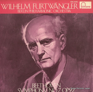 ヴィルヘルム・フルトヴェングラー ベートーヴェン：交響曲第7番 FCM-52(M)