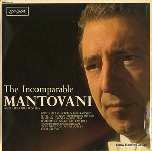 マントヴァーニ the incomparable mantovani PS392