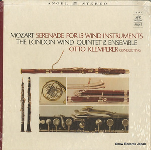 オットー・クレンペラー mozart; serenade for 13 wind instruments S36247