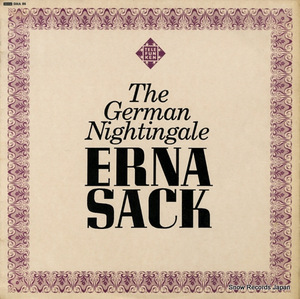 エルナ・ザック the german nightingale GMA86